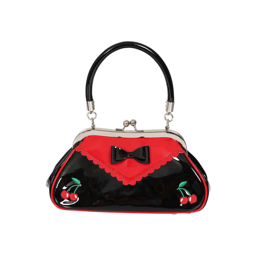 Banned - Billie Jean Handtasche - Rot/Schwarz